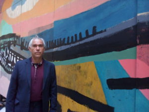 Ciro Beltrán y sus motivaciones para crear el mural de la estación Chile-España: “Hice toda mi vida en ese barrio”
