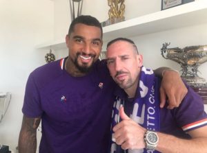 La sorpresiva aparición de logo de la UC en una foto de Boateng y Ribéry