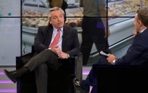 Alberto Fernández, candidato presidencial de Argentina: 