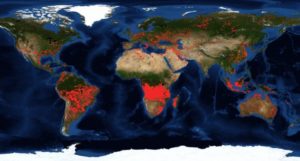 Diez mil focos de incendio: Aumenta el fuego en África