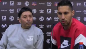 VIDEO | Insaurralde se disculpó con funcionario de Colo Colo por sus insultos en pleno partido