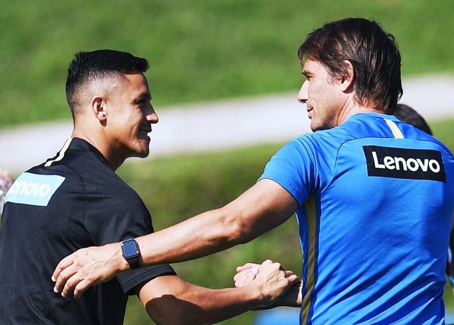 alexis entrenamiento inter