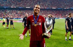 Virgil van Dijk fue nombrado Jugador del Año por la UEFA