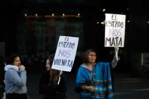 Coordinadora feminista se tomó las dependencias de la Fiscalía Nacional