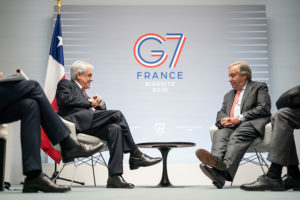 G7 pide ayuda a Chile por incendios en la Amazonía