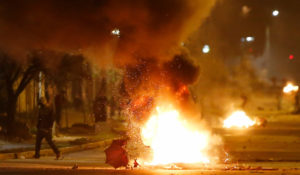 Balance 11 de septiembre: seis carabineros heridos y más de 40 detenidos en Santiago