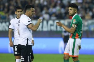 Jugadores de Cobresal tras la victoria ante Colo Colo: 