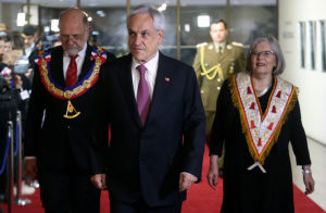 Piñera y marcha anti inmigrantes: 