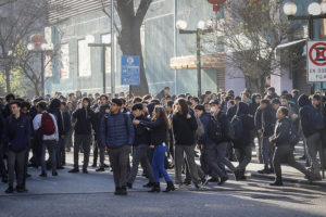 Estudiante del Instituto Nacional fue atropellado por bus del Transantiago