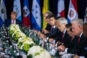 Piñera durante reunión con Trump: 