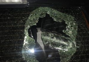 Atacan automóvil del Director General de la PDI en el centro de Santiago