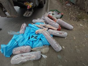 Decomisan 200 kilos de carne en matadero clandestino de La Pintana