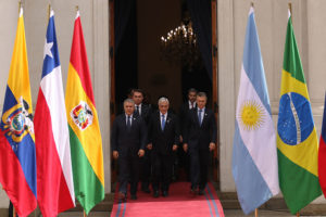 Piñera explica aspectos de la firma del Prosur