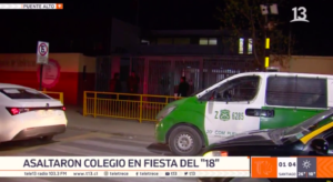 Delincuentes irrumpieron kermés escolar y se robaron toda la recaudación