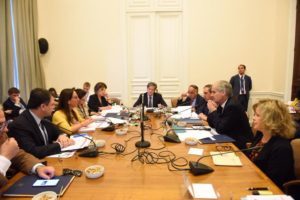 Vocera rompe momentáneamente el bloqueo de la oposición en el Congreso