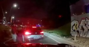 Robo frustrado: conductor grabó intento de 