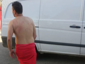 Quedó en calcetines: sujeto huyó desnudo de presunto prostíbulo ilegal en Viña del Mar