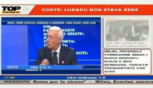 Comentarista deportivo italiano fue despedido por comentario racista contra Lukaku