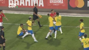 VIDEO | Chile y Brasil terminaron a los combos en amistoso sub-23 en Sao Paulo