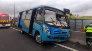Al menos dos fallecidos deja accidente de bus en San Bernardo