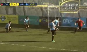 VIDEO | Uruguayos intentan agredir a jugador chileno en el Mundial de Fútbol 7