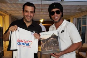 Reprograman Mundial de Fútbol Tenis con participación de Ronaldinho en Estación Central