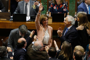 Marcela Cubillos celebra su triunfo: 