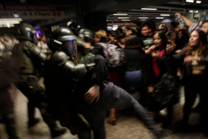 Metro: la tarde negra de la hora punta en Santiago