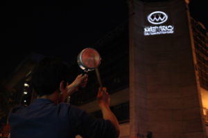 PC respalda protesta por el alza de pasaje en el Metro de Santiago