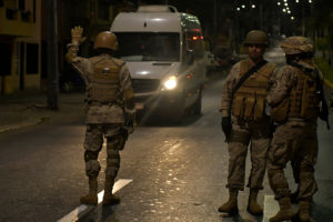 Ejército llama a reservistas para reforzar estado de emergencia