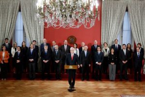 Piñera convoca consejo de gabinete para este miércoles