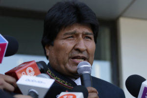 Evo Morales denuncia un golpe de Estado en su contra y declara Estado de Emergencia