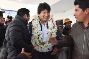 Elecciones en Bolivia: Evo Morales se declara ganador en primera vuelta
