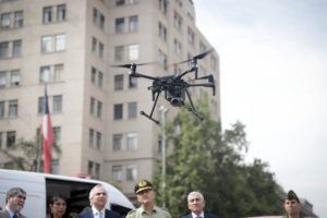 Entregan 7 nuevos drones para reforzar televigilancia en Santiago