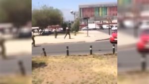 VIDEO | Carabineros dispara en cercanías de metro El Llano