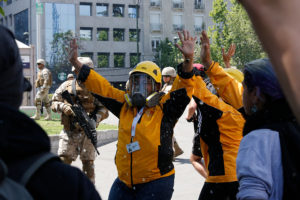 INDH actualiza la cifra de heridos llevados a hospitales durante las protestas