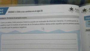El acuerdo que dio origen al texto escolar que pregunta lo 
