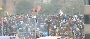 ¡Fuera Moreno!: Indígenas se tomaron el Parlamento de Ecuador y piden la salida del Presidente
