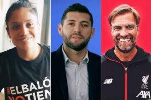 De izquierda a derecha: el pase libre de marca de los futbolistas a la política