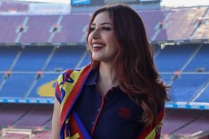 La influencer chilena que se transformó en refuerzo del Barcelona