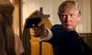 Polémica por videomontaje de Trump disparando y apuñalando a periodista y políticos opositores