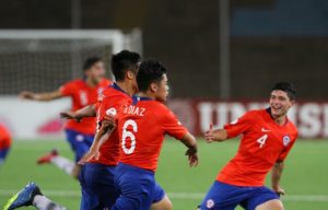 César Díaz, delantero de la sub 17: 