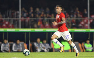 Charles Aránguiz por el amistoso con Perú: 