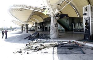 Detienen a sospechoso de robo e incendio a estación Del Sol del Metro