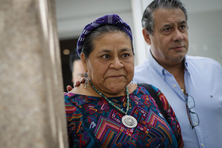Rigoberta Menchú: 