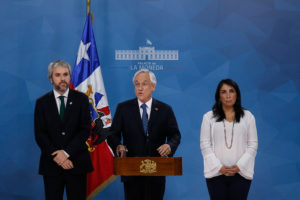 Sebastián Piñera llama a la paz y Constitución con participación ciudadana