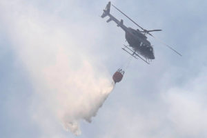 Se declara Alerta Roja en Pudahuel por incendio forestal