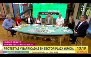 VIDEO | El ridículo cruce entre Monserrat Álvarez y Felipe Harboe en matinal de CHV