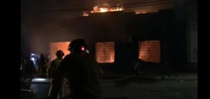 VIDEO | Incendio en sede parlamentaria de senador UDI Juan Antonio Coloma