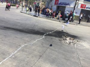 En prisión preventiva quedó joven que instaló alambre de púas como barricada en centro de Viña del Mar